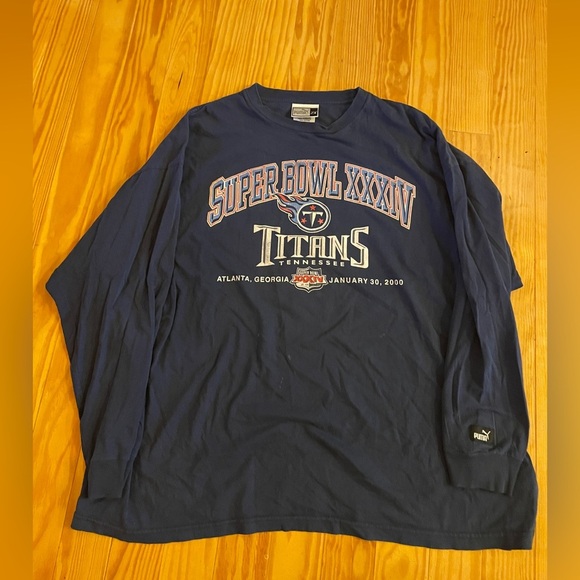Vintage 2000 Super Bowl Tennessee Titans Shirt - Picture 2 of 4